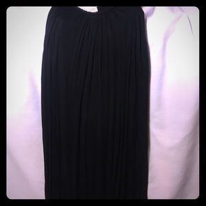 Black maternity dress